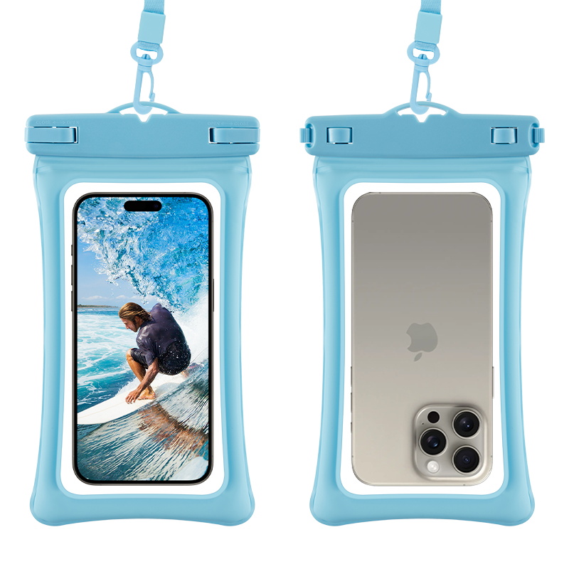Factory Wholesale Waterproof Phone Pouch PVC Material for Water Park